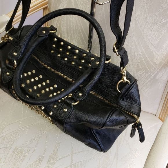 😍 H&M Gold Studded Bag Mint Condition 👌 - Picture 5 of 12